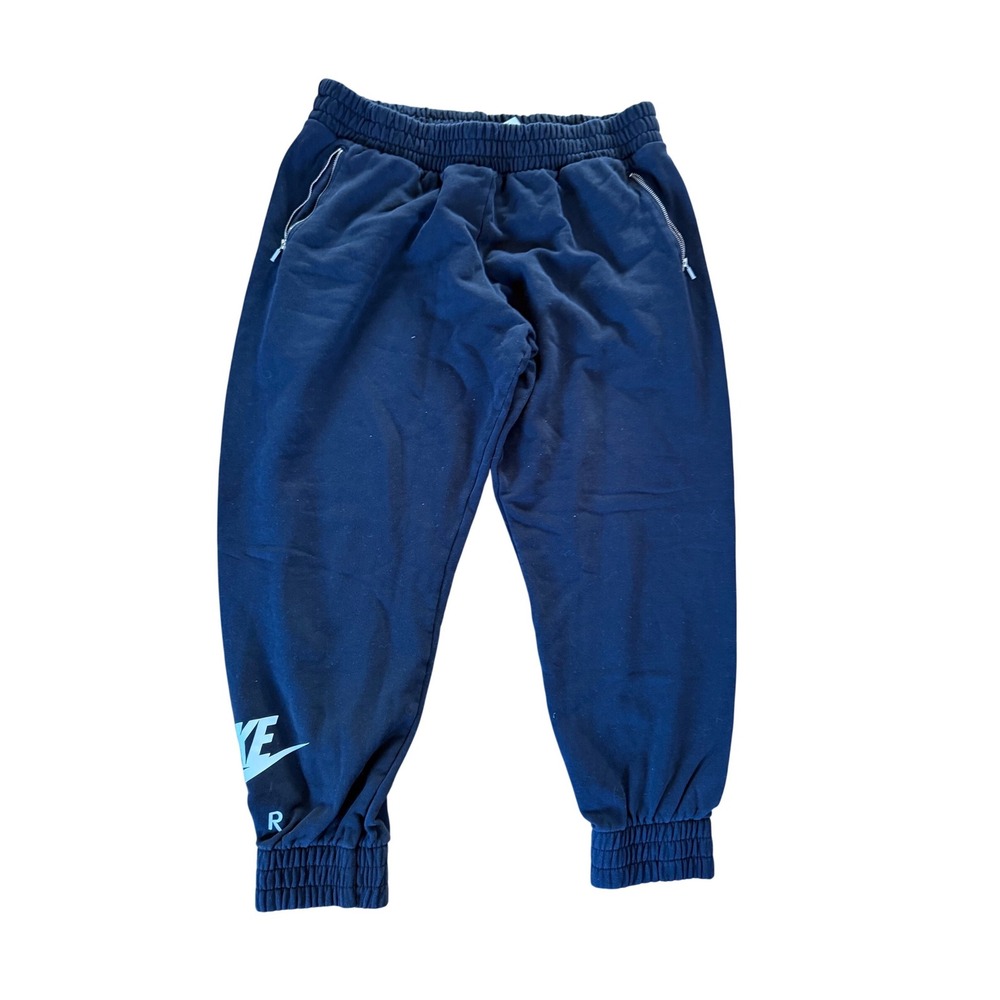 Nike Air‎ black jogger sweatpants comfort loungewear athleisure